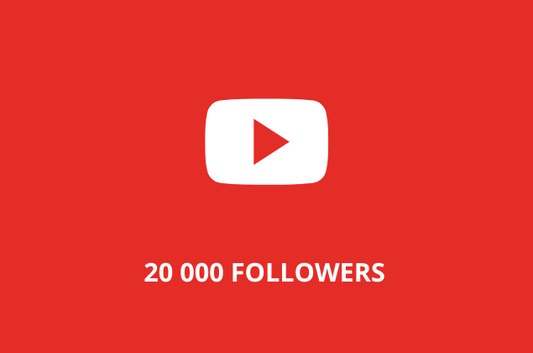 20 000 Abonnés YOUTUBE