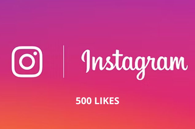 500 Likes INSTAGRAM